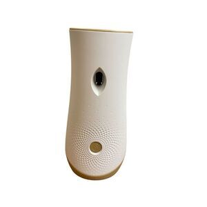 Glade Automatic Spray Holder Battery Operated Air Freshener Dispenser White/Gold